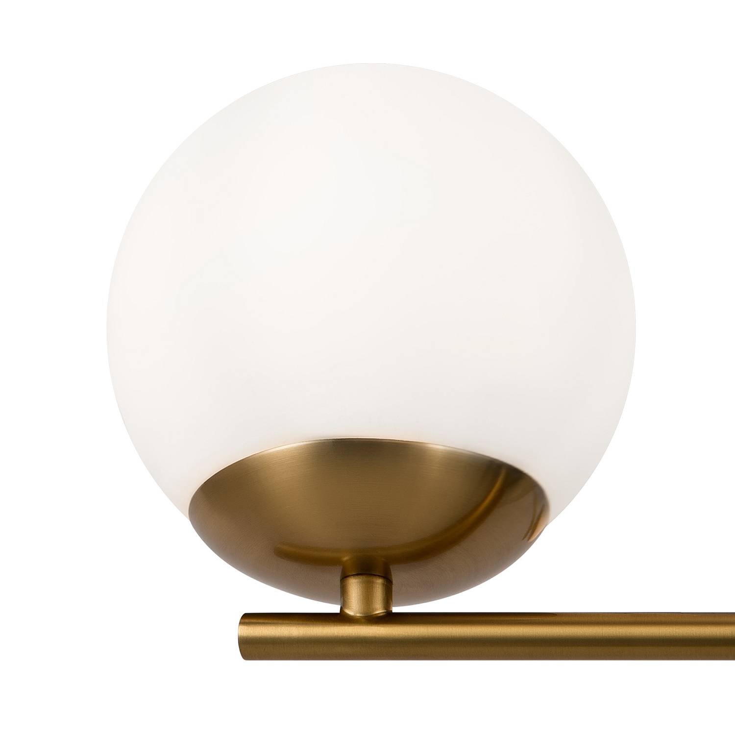 Lampadario A Sospensione Moderno Marble Metallo Ottone Vetro 6 Luci E27 60W MOD187PL-06BS