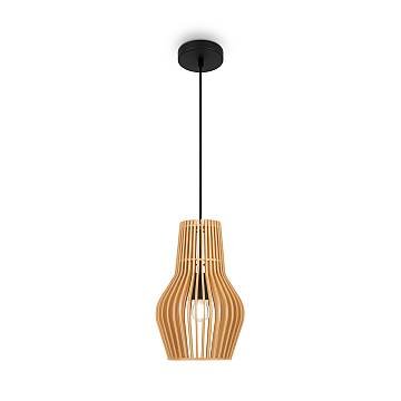Maytoni Lampada a Sospensione Moderna Roots 1 Luce E27 40W Nero Metallo Maytoni Lampada a Sospensione Moderna Roots 1 Luce E27 40W Nero Metallo