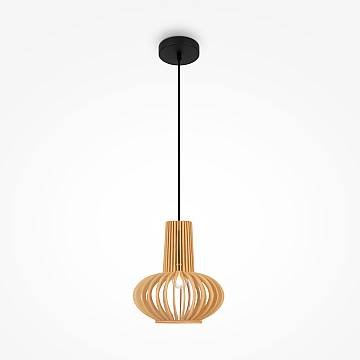 Maytoni Lampada a Sospensione Moderna Roots 1 Luce E27 Nero Metallo Maytoni Lampada a Sospensione Moderna Roots 1 Luce E27 Nero Metallo