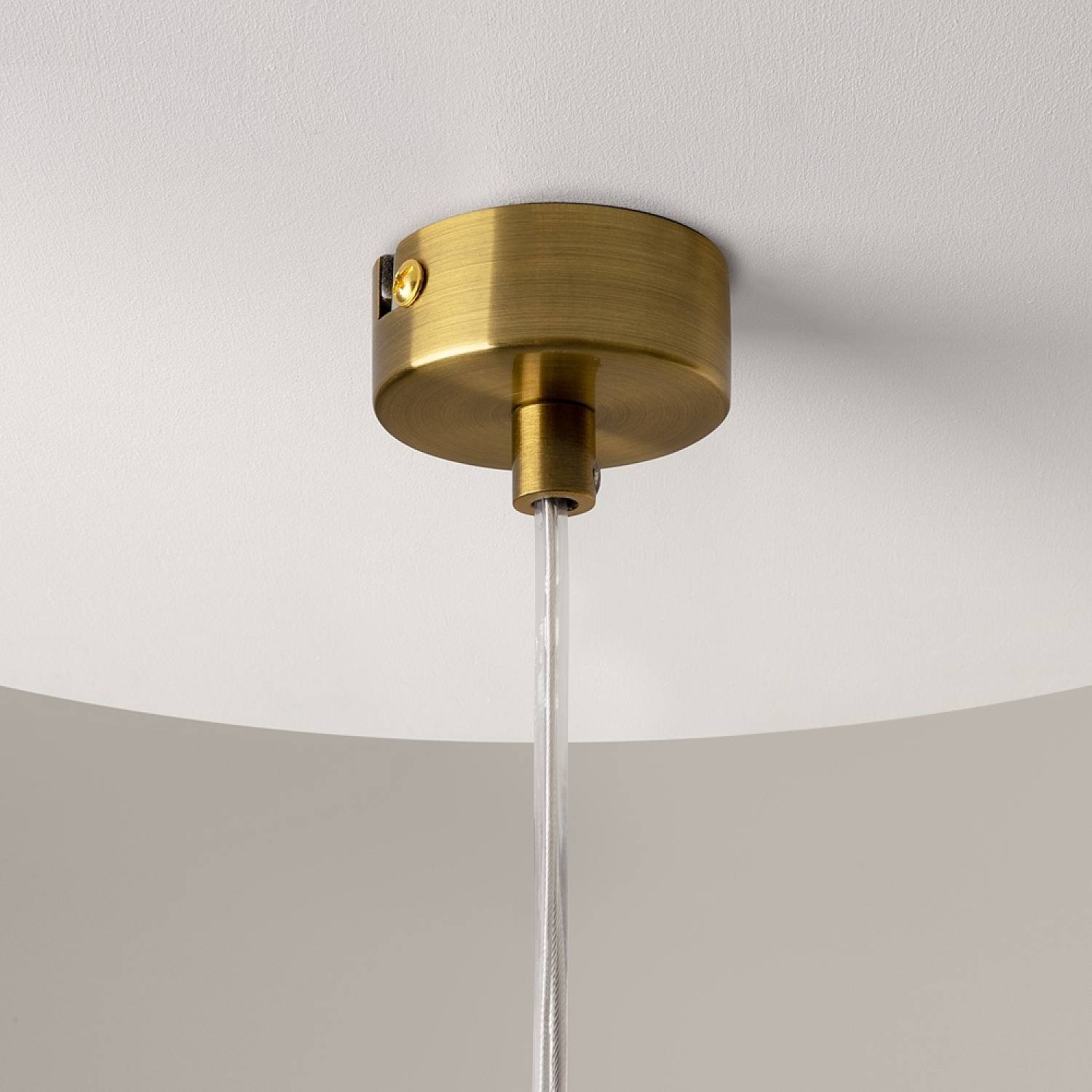 Lampada A Sospensione Moderno Ros 1 Luce Gu10 28W Metallo Ottone Ip20 MOD227PL-01BS