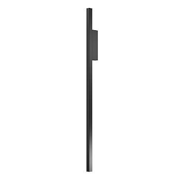Maytoni Applique moderna Halo 1 luce LED integrato nero alluminio