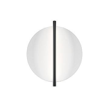 Maytoni Applique moderna Mira 1 luce LED integrato nero alluminio