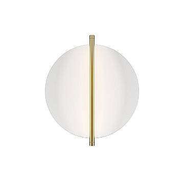 Maytoni Applique moderna Mira 1 luce LED integrato oro alluminio