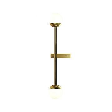 Maytoni Applique moderna Touch 1 luce LED integrato ottone metallo vetro opaco bianco Maytoni Applique moderna Touch 1 luce LED integrato ottone metallo vetro opaco bianco