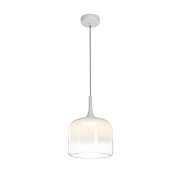 Maytoni Sospensione Contemporanea Spirito 1 luce LED integrato bianco metallo vetro
