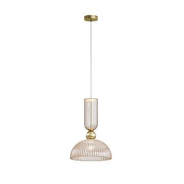 Maytoni Sospensione moderna Antic 1 luce E14 oro metallo vetro