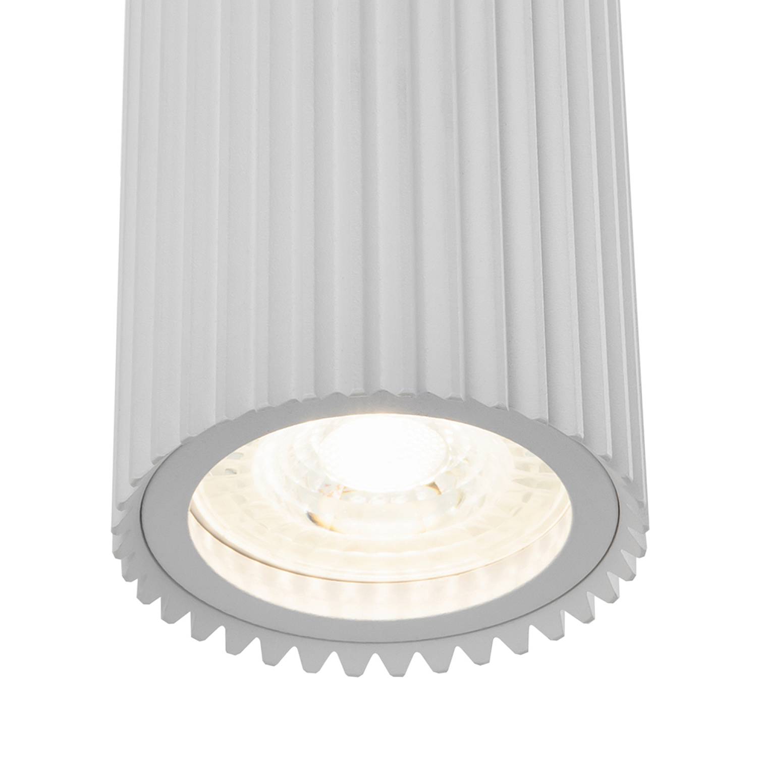 Applique Da Parete Moderno Dynamics Alluminio Bianco 2 Luci Gu10 50W MOD326WL-02W