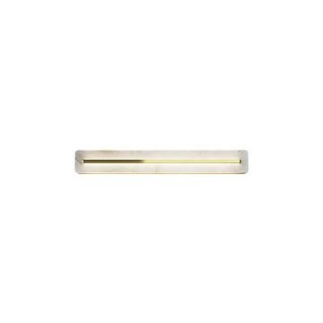 Maytoni Applique moderna Albatre 1 luce LED integrato ottone metallo vetro alabastro