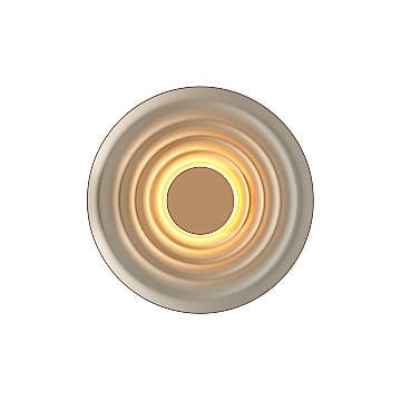 Applique Contemporanea Nami Alluminio Grigio Led 6W 2700K Ip20 D40 Applique Contemporanea Nami Alluminio Grigio Led 6W 2700K Ip20 D40