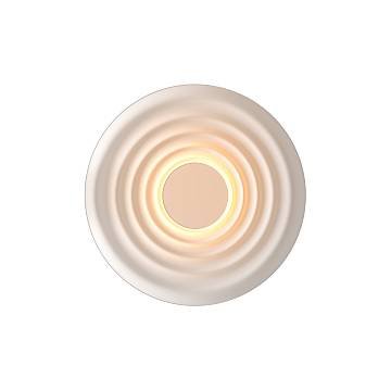 Applique Contemporanea Nami Alluminio Bianco Led 6W 2700K Ip20 D40 Applique Contemporanea Nami Alluminio Bianco Led 6W 2700K Ip20 D40