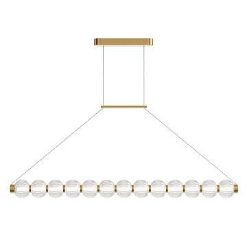 Maytoni Lampadario moderno Amulet 1 luce LED integrato oro metallo diffusore acrilico Maytoni Lampadario moderno Amulet 1 luce LED integrato oro metallo diffusore acrilico