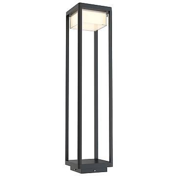 Lampada Da Terra Moderna Da Esterno Alluminio Nero Luce 10W Ip65 Lampada Da Terra Moderna Da Esterno Alluminio Nero Luce 10W Ip65