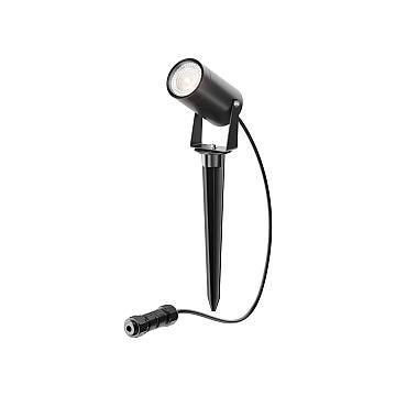Faretto Da Esterno Moderno Scope 1 Luce Gu10 20W Alluminio Nero Ip65 Faretto Da Esterno Moderno Scope 1 Luce Gu10 20W Alluminio Nero Ip65