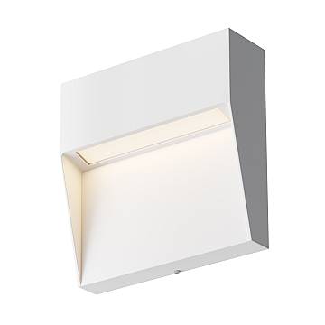 Segnapasso Da Esterno Moderno Mane Led Integrato 3W Alluminio Bianco Ip54 Segnapasso Da Esterno Moderno Mane Led Integrato 3W Alluminio Bianco Ip54