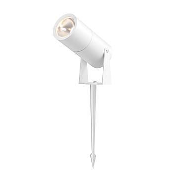 Lampada Da Esterno Moderna Bern Led Integrato 5W Alluminio Bianco Ip65
