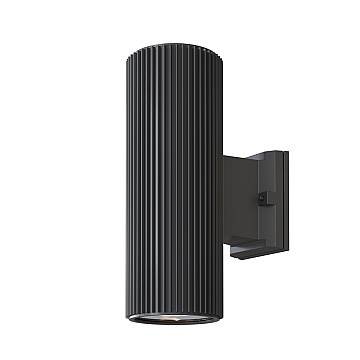 Lampada Da Parete Moderna Da Esterno Metallo Grigio Luce2E27 60W Ip54