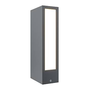 Lampada Da Terra Moderna Da Esterno Metallo Grafite Luce Led 6W Ip65