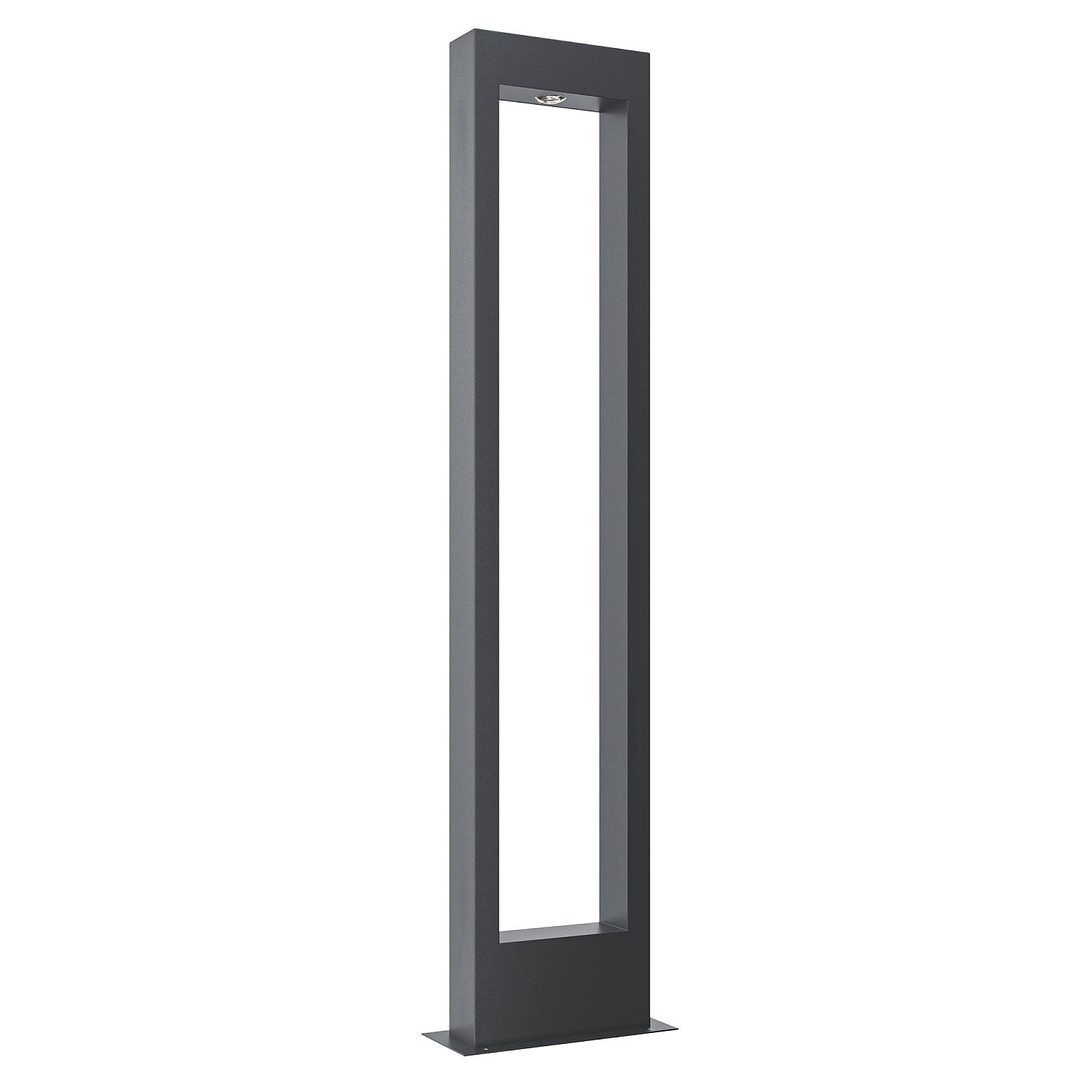 Lampada Da Terra Moderna Per Esterno Metallo Grafite Luce Led 10W Ip65 O425FL-L10GF