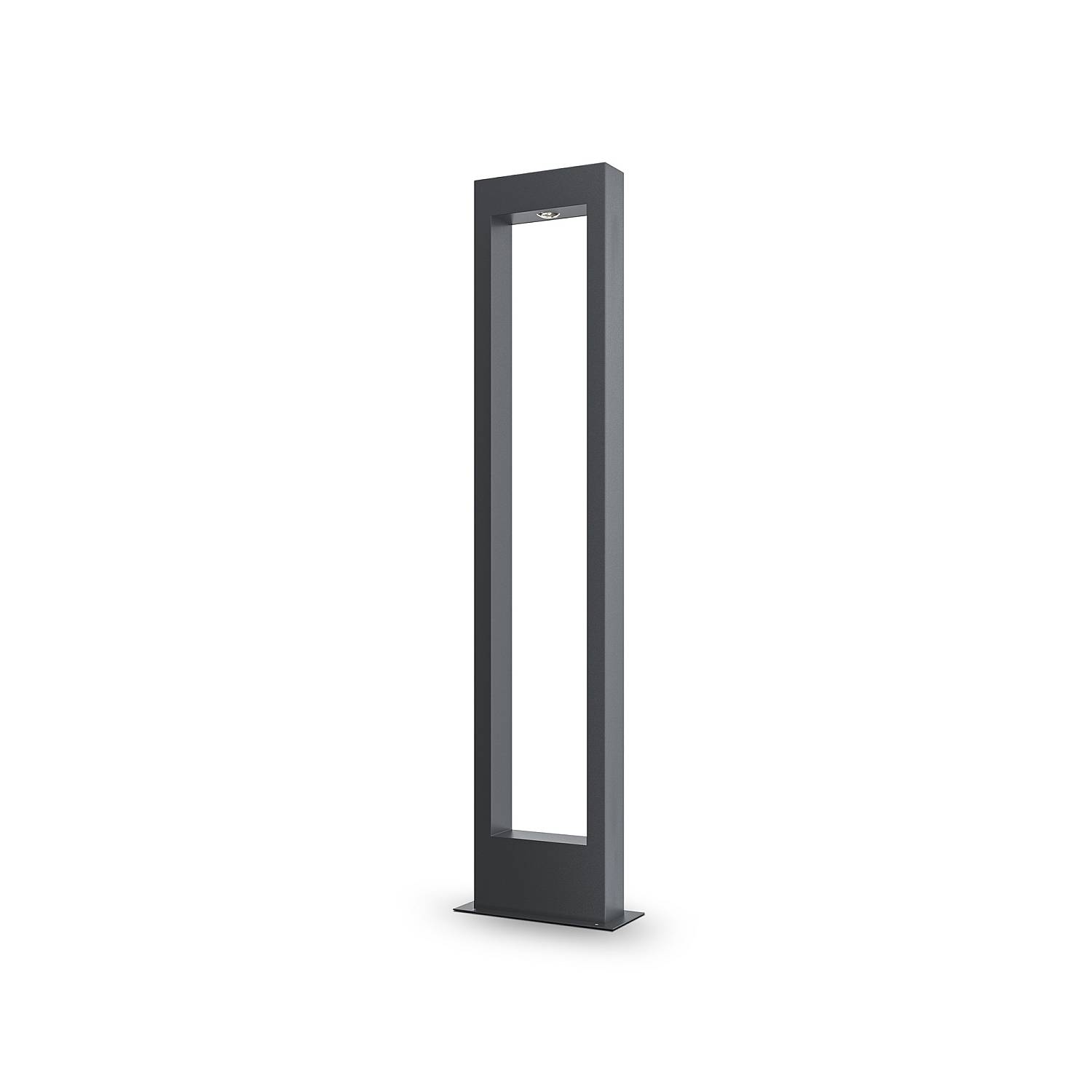 Lampada Da Terra Moderna Per Esterno Metallo Grafite Luce Led 10W Ip65 O425FL-L10GF