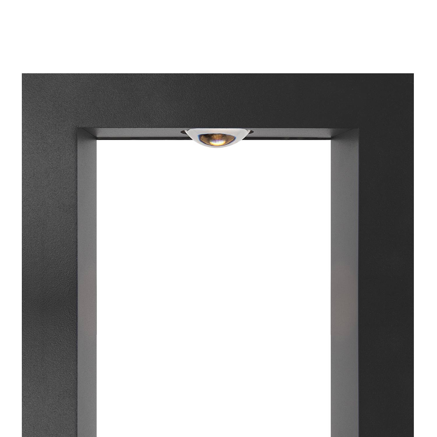 Lampada Da Terra Moderna Per Esterno Metallo Grafite Luce Led 10W Ip65 O425FL-L10GF