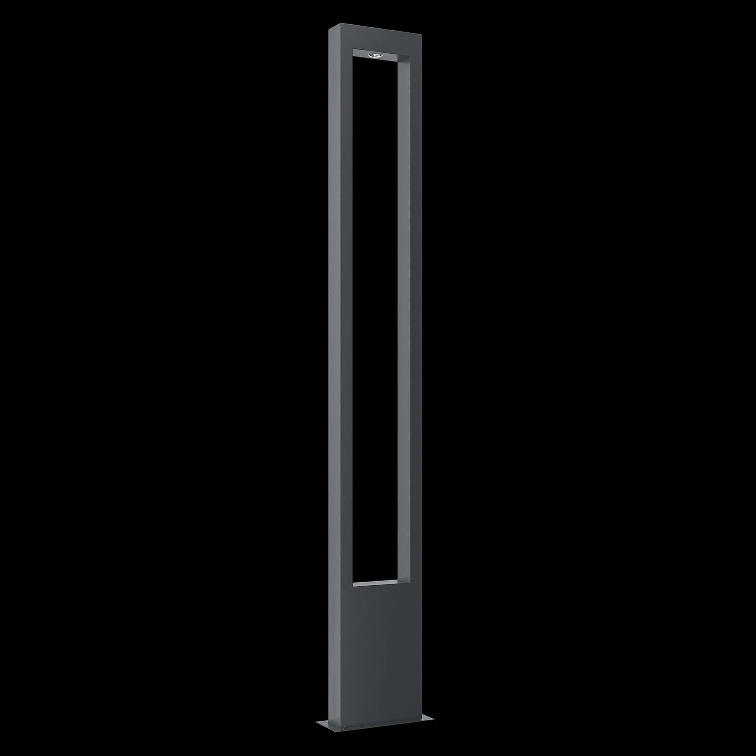 Lampada Da Terra Moderna Per Esterno Metallo Grafite Luce Led 20W Ip65 O425FL-L20GF