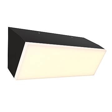Maytoni Applique moderna Brick 1 luce LED integrato IP54 grafite alluminio