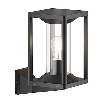 Maytoni applique moderna Cell 1 luce E27 IP65 grafite alluminio diffusore termoplastica
