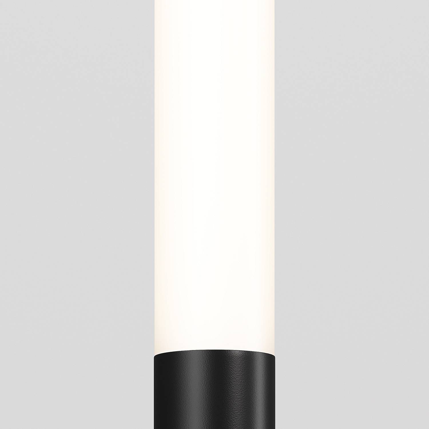 Paletto Esterno Moderno Flare Alluminio Plastica Grafite Led 3W 3000K H80 Ip65 O487FL-L3GF3K