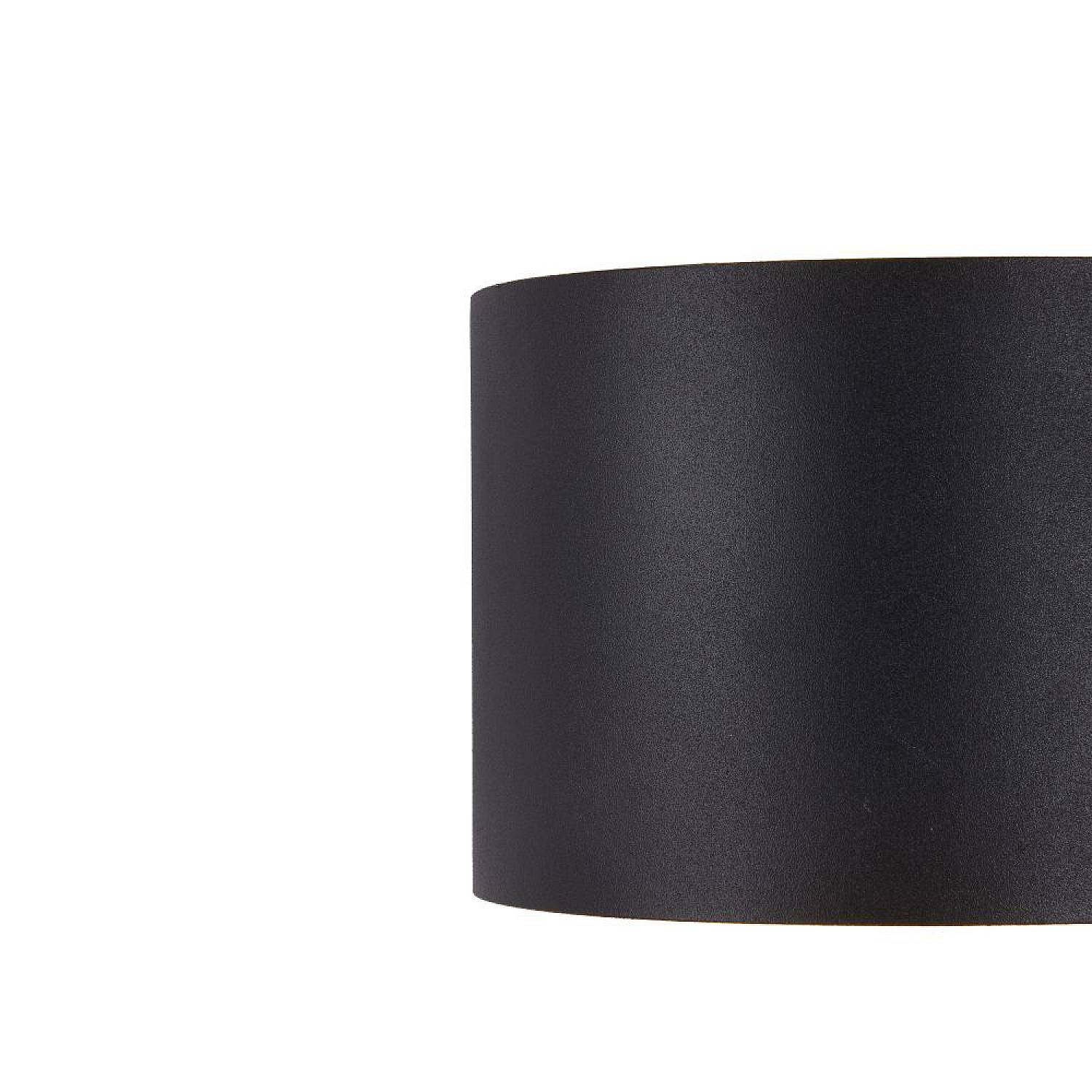 Lampada Da Parete Moderna Per Esterno Metallo Nero Luce Led 6W Ip54 O573WL-L6B