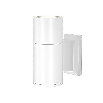 Maytoni Lampada da parete moderna Bowery 1 luce GU10 IP54 bianco alluminio