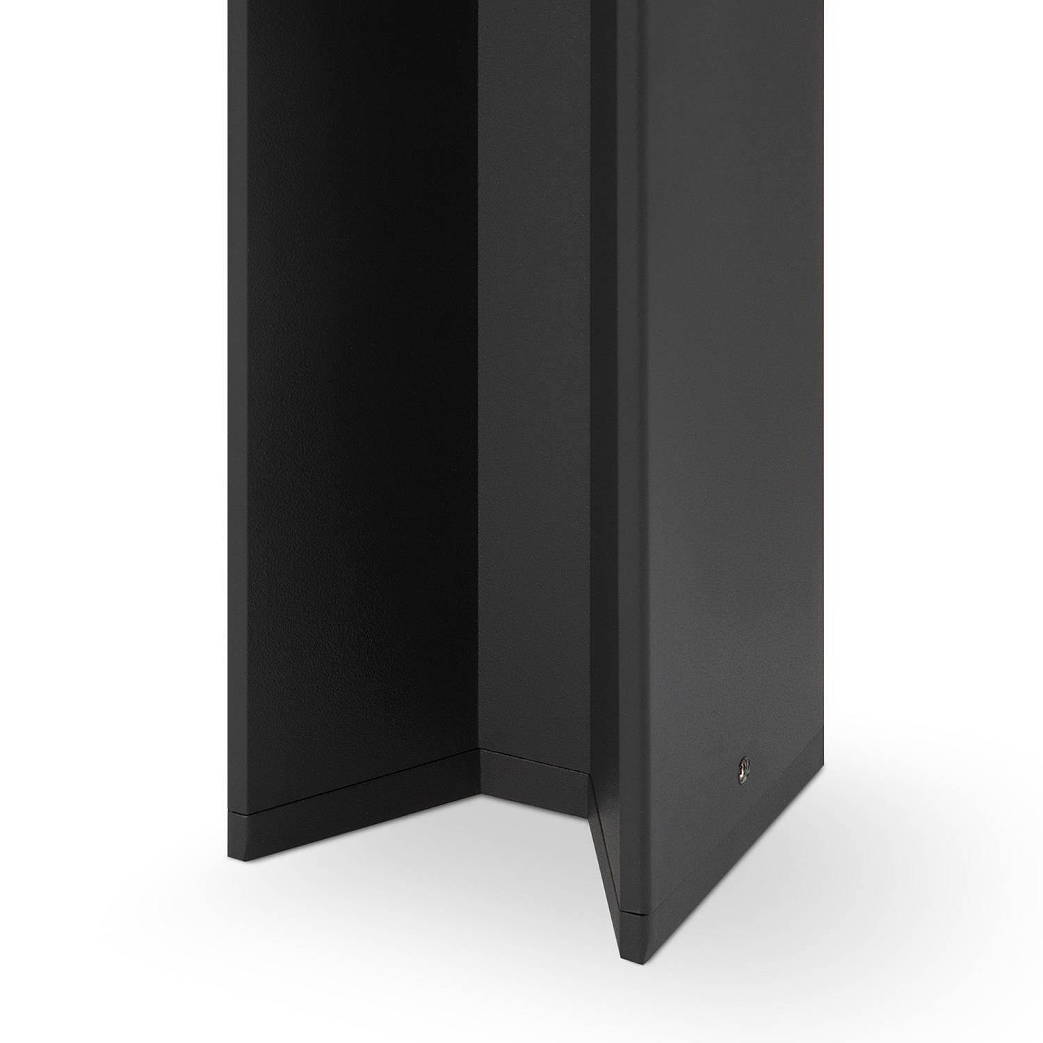 Lampada Da Terra Moderna Per Esterno Alluminio Grigio Luce Led 9W Ip54 O596FL-L9GR4K1