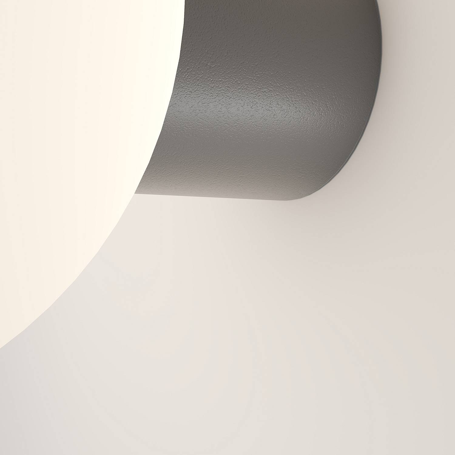 Lampada Da Parete Moderna Per Esterno Alluminio Grigio 1 Luce E27 60W Ip54 O598WL-01GR1