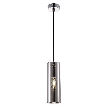 Maytoni Sospensione contemporanea Gioia 1 luce E14 cromo metallo vetro