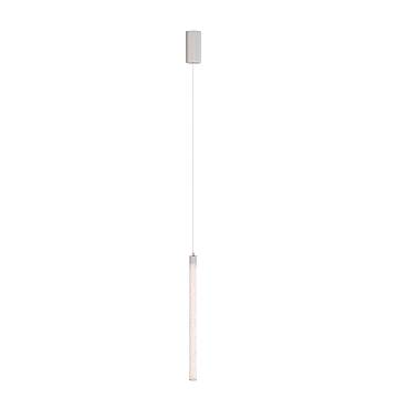 Maytoni Sospensione moderna Ray 1 luce LED integrato bianco alluminio diffusore acrilico satinato