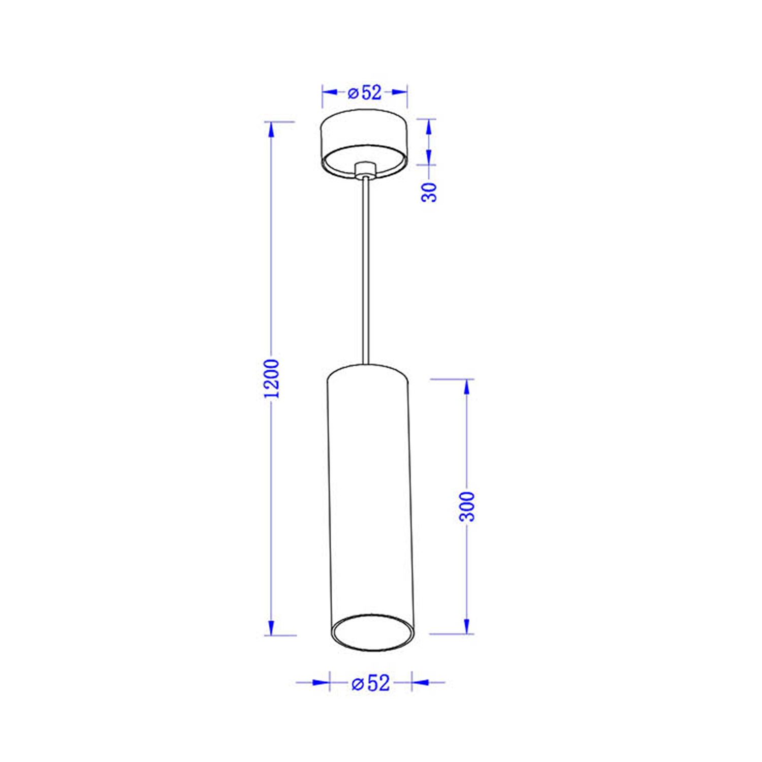 Lampadario Moderno Focus Led Alluminio Bianco Led Integrato 12W Ip20 4000K P072PL-L12W4K-1