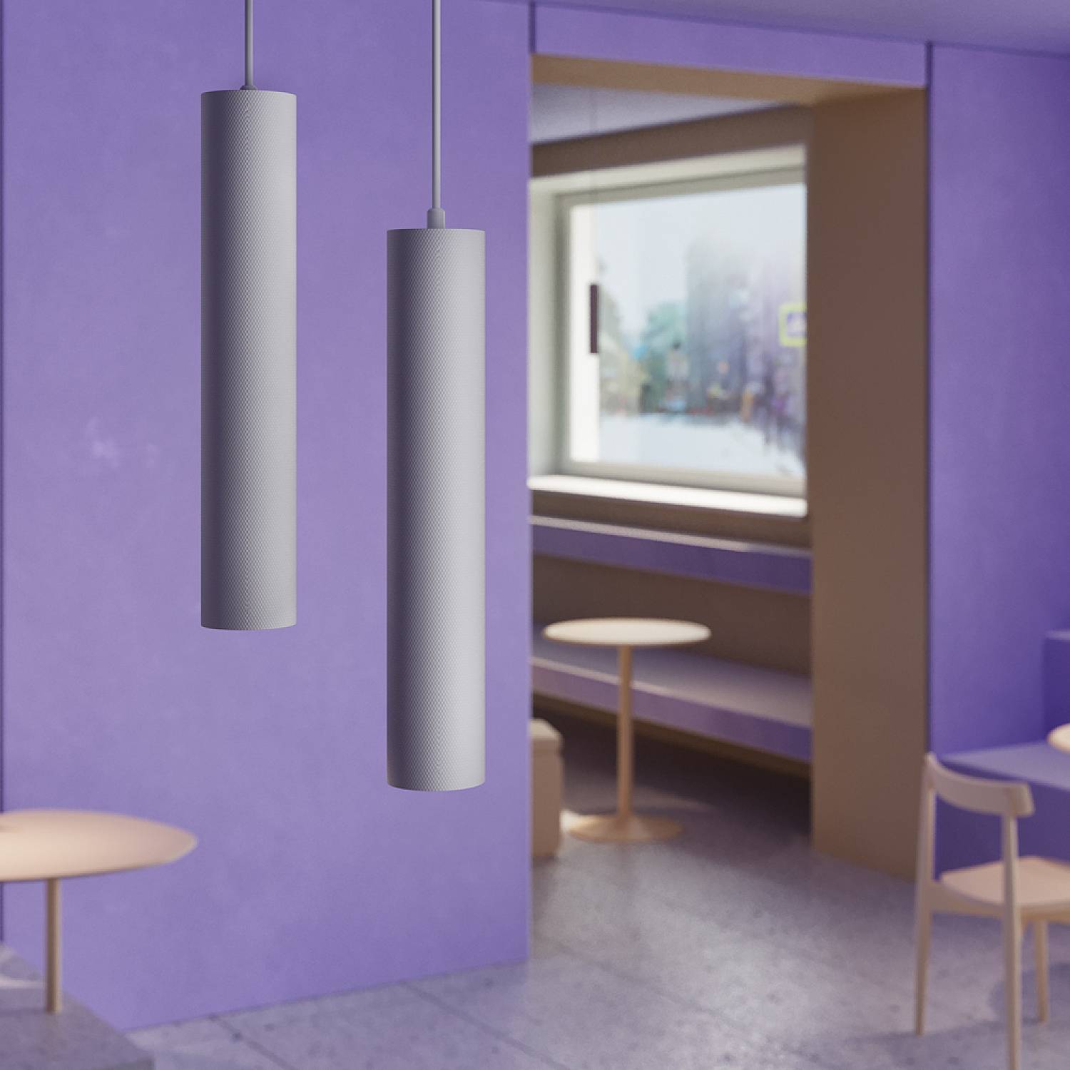 Lampada A Sospensione P082Pl-Gu10-W P082PL-GU10-W