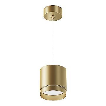Maytoni Sospensione moderna Polar 1 luce GX53 dimmerabile oro alluminio Maytoni Sospensione moderna Polar 1 luce GX53 dimmerabile oro alluminio