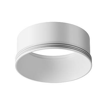 Maytoni Faretto moderno UNITY Focus LED 1 luce LED integrato bianco alluminio
