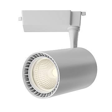 Maytoni Faretto Moderno UNITY Vuoro 1 luce LED integrato bianco alluminio Maytoni Faretto Moderno UNITY Vuoro 1 luce LED integrato bianco alluminio