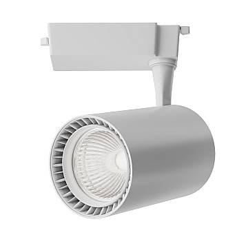 Maytoni Faretto moderno UNITY Vuoro 1 luce LED integrato bianco alluminio Maytoni Faretto moderno UNITY Vuoro 1 luce LED integrato bianco alluminio