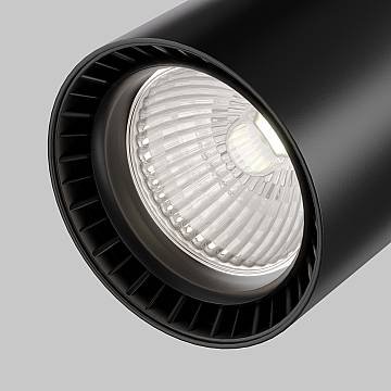 Maytoni Faretto Moderno UNITY Vuoro 1 luce LED integrato nero alluminio Maytoni Faretto Moderno UNITY Vuoro 1 luce LED integrato nero alluminio