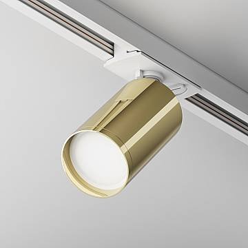 Maytoni Lampada da binario moderna Unity Focus S 1 luce GU10 bianco alluminio Maytoni Lampada da binario moderna Unity Focus S 1 luce GU10 bianco alluminio