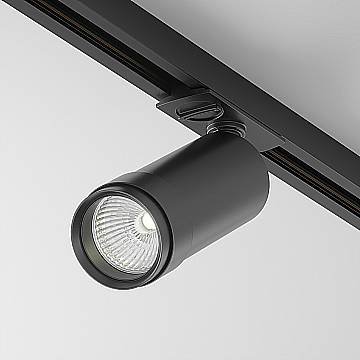 Maytoni Lampada da binario moderna UNITY Focus Zoom 1 luce LED integrato nero alluminio Maytoni Lampada da binario moderna UNITY Focus Zoom 1 luce LED integrato nero alluminio