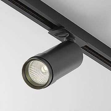 Maytoni Lampada da binario moderna UNITY Focus Zoom 1 luce LED integrato nero alluminio Maytoni Lampada da binario moderna UNITY Focus Zoom 1 luce LED integrato nero alluminio