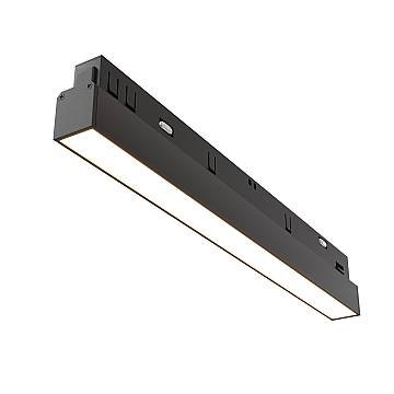 Maytoni Lampada da Binario moderna Exility Basis 1 luce LED integrato nero metallo diffusore opaco Maytoni Lampada da Binario moderna Exility Basis 1 luce LED integrato nero metallo diffusore opaco