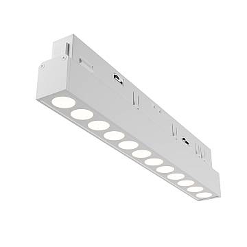 Maytoni Lampada da Binario Exility Points 1 luce LED integrato bianco alluminio Maytoni Lampada da Binario Exility Points 1 luce LED integrato bianco alluminio