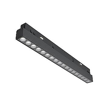Maytoni Sistema A Binario Exility Points 1 luce LED integrato nero alluminio