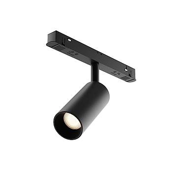 Maytoni lampada da binario moderna Exility Focus LED 1 luce LED integrato nero metallo