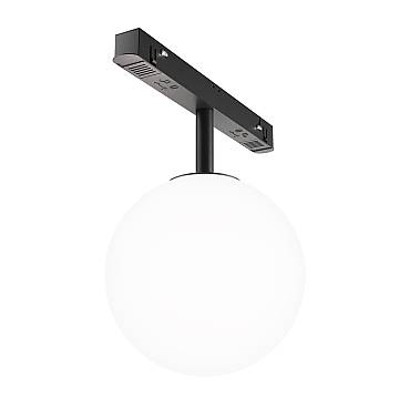 Maytoni Faretto Exility Luna 1 luce LED integrato nero vetro