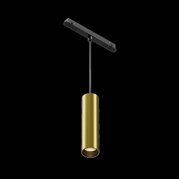 Maytoni Lampada da binario a sospensione Exility Focus LED 1 luce LED integrato nero alluminio